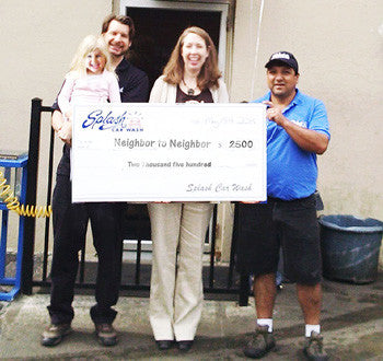 Splash Gives $2,500 to Greenwich Based Neighbor to Neighbor