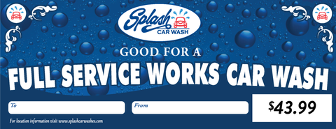 Full Service Works Wash *Not Valid at Splash Express*